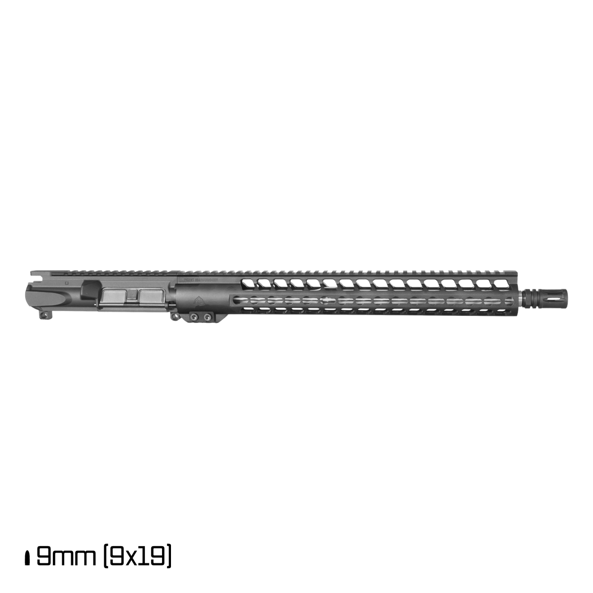 Davidson Defense Flamberge 16-inch 1:10 9mm AR-9 Freefloat KeyMod Handguard Rifle Upper Build Kit