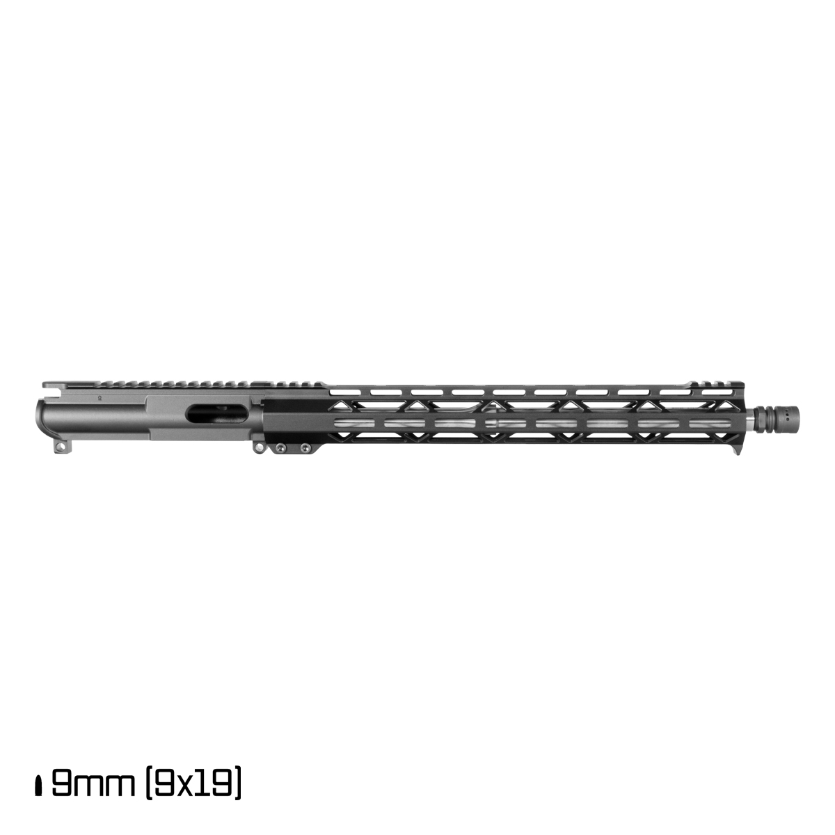 Davidson Defense Foil 16-inch 1:10 9mm AR-9 Freefloat M-Lok Handguard Rifle Upper Build Kit
