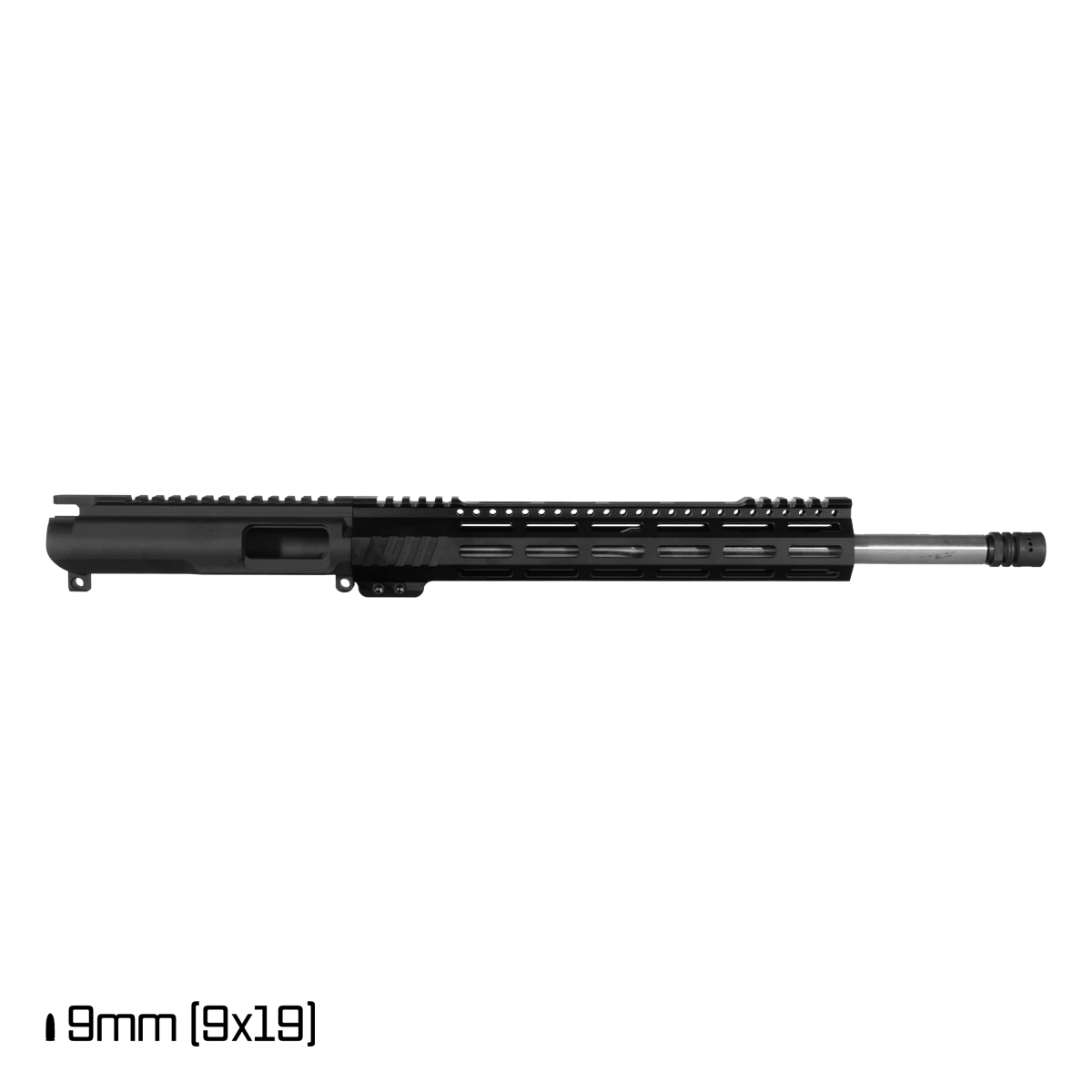 Davidson Defense Shakedown 16-inch 1:10 9mm AR-9 Freefloat M-Lok Handguard Rifle Upper Build Kit