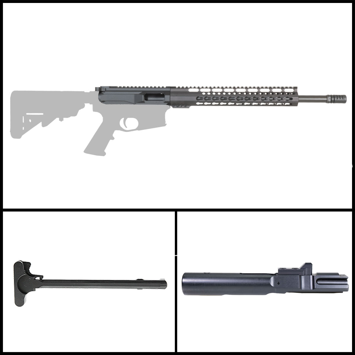 Davidson Defense Arctic Shadow 16-inch AR-15 10MM Rifle Complete Upper Build