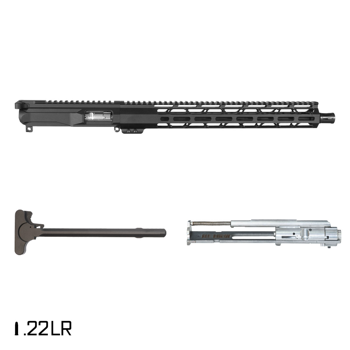 Davidson Defense Guppy 16-inch  .22 LR AR-15 Freefloat M-Lok Handguard Rifle Complete Upper Build