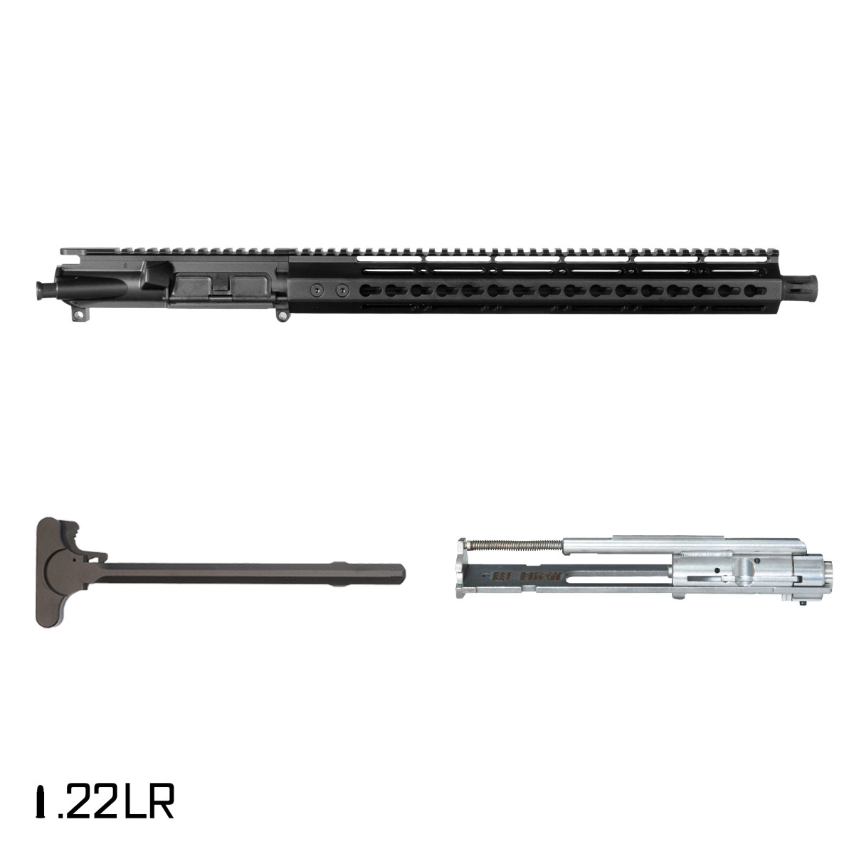 Davidson Defense Warden Duty 16-inch .22 LR AR-15 Freefloat KeyMod Handguard Rifle Complete Upper Build