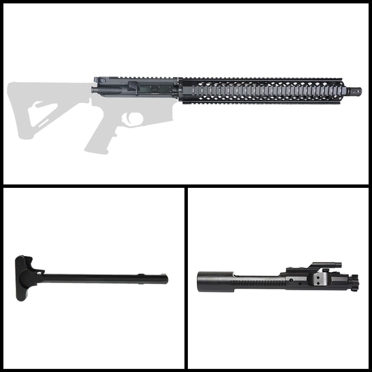 Davidson Defense 'Avalanche in .223' 16-inch AR-15 .223 Wylde Phosphate ...