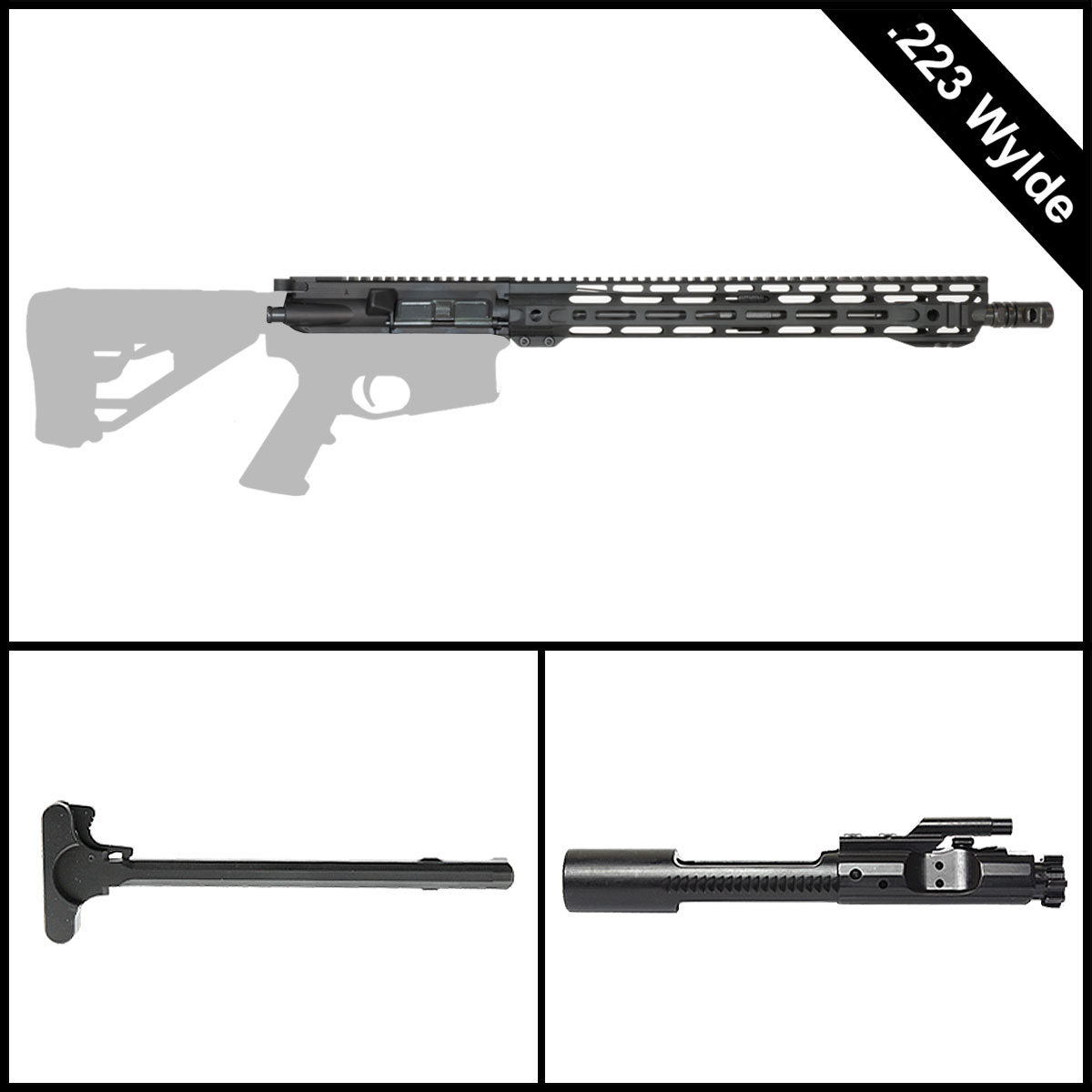 Davidson Defense Blasting Ice 16-inch AR-15 .223 Wylde Rifle Complete Upper Build