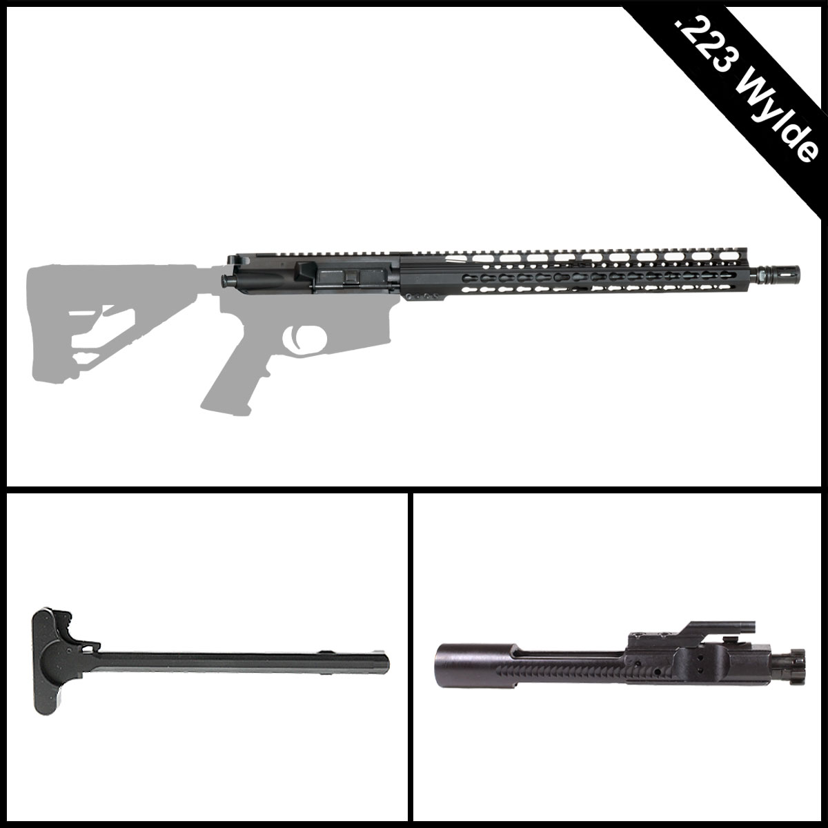 Davidson Defense Lost Relic 16-inch AR-15 .223 Wylde Rifle Complete Upper Build