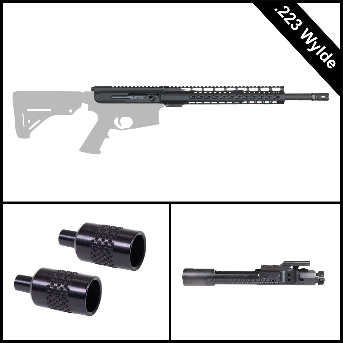 Davidson Defense Side Piece 16-inch AR-15 .223 Wylde Rifle Complete Upper Build