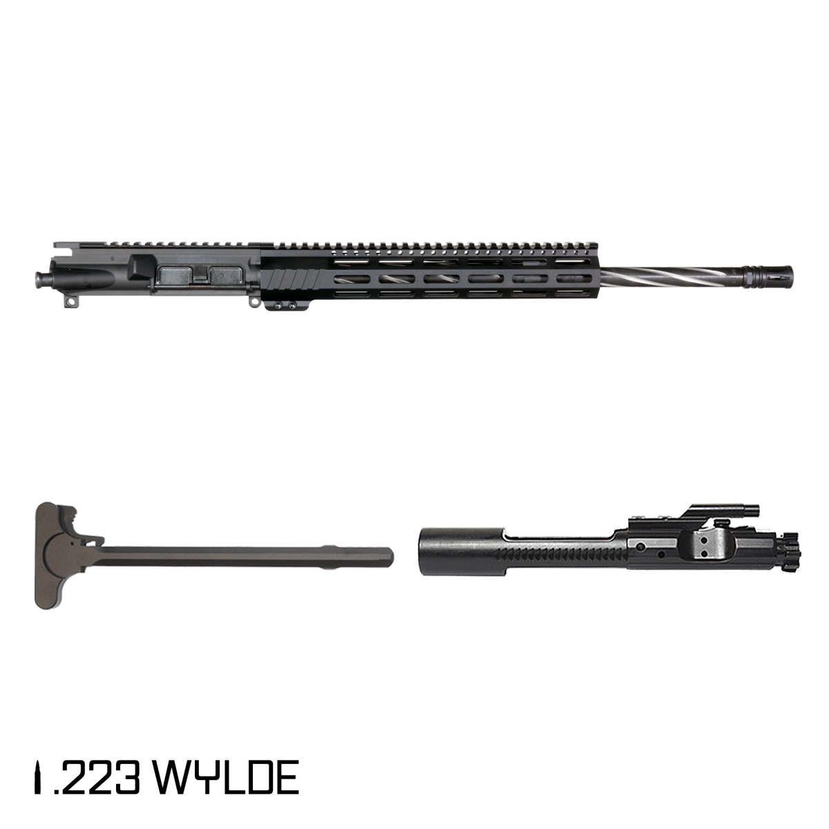 Davidson Defense Aegis 18-inch Mid-Gas 1:8 .223 Wylde AR-15 Freefloat M-Lok Handguard Rifle Complete Upper Build
