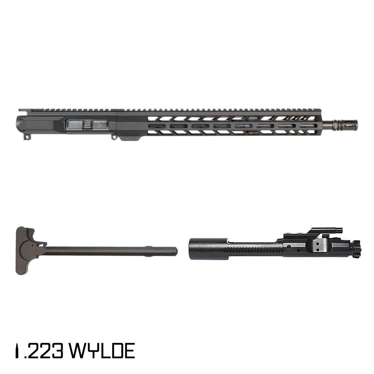 Davidson Defense Ronin 16.5-inch Mid-Gas 1:7 .223 Wylde AR-15 Freefloat M-Lok Handguard Rifle Complete Upper Build