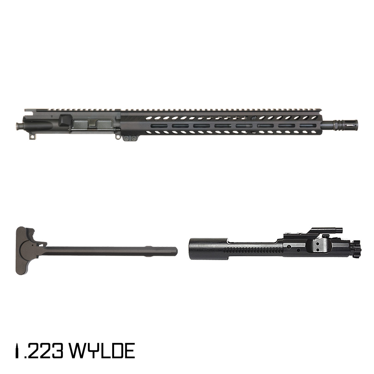 Davidson Defense Tidebreaker 16.5-inch Mid-Gas 1:7 .223 Wylde AR-15 Freefloat M-Lok Handguard Rifle Complete Upper Build
