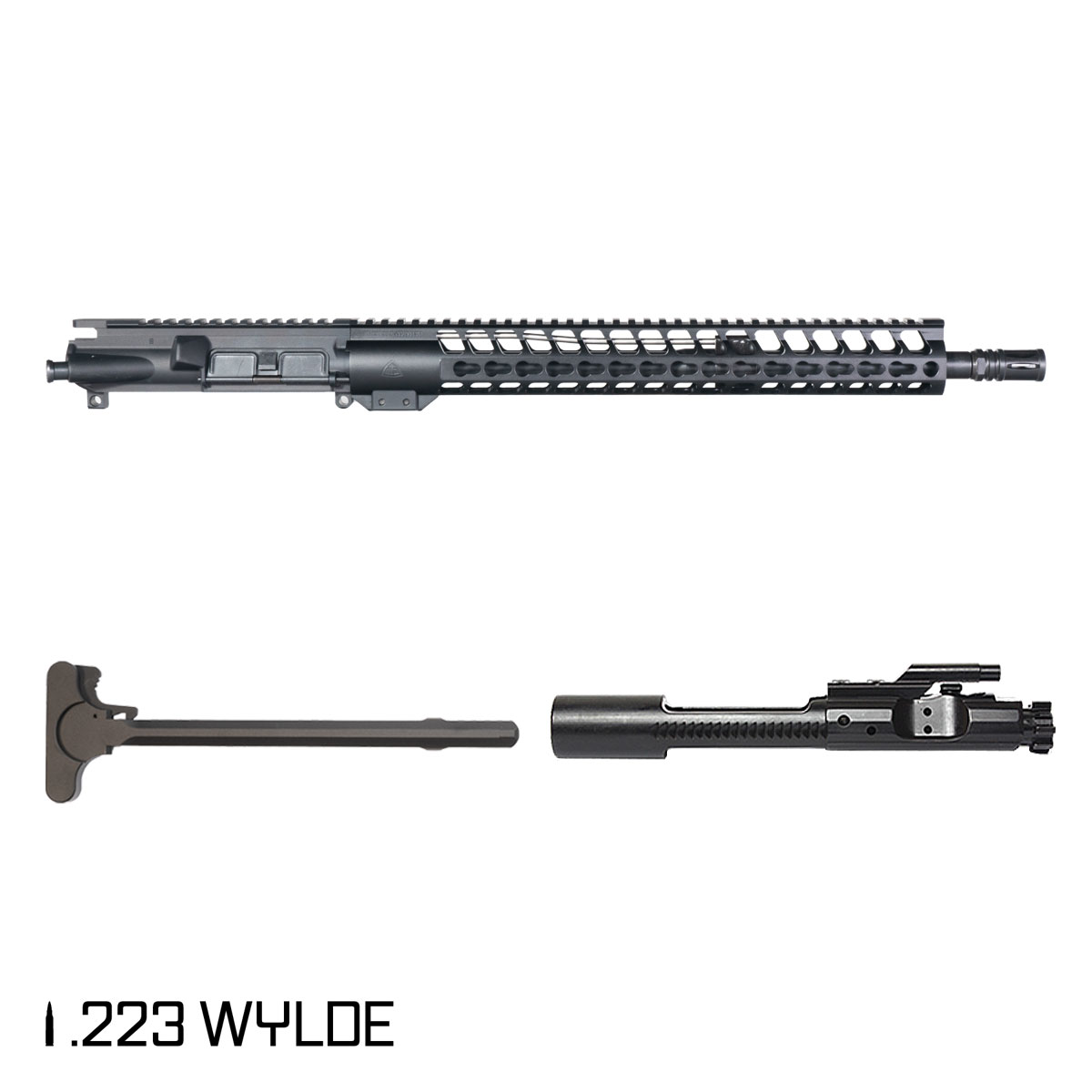 Davidson Defense Warden 16.5-inch Mid-Gas 1:7 .223 Wylde AR-15 Freefloat Keymod Handguard Rifle Complete Upper Build