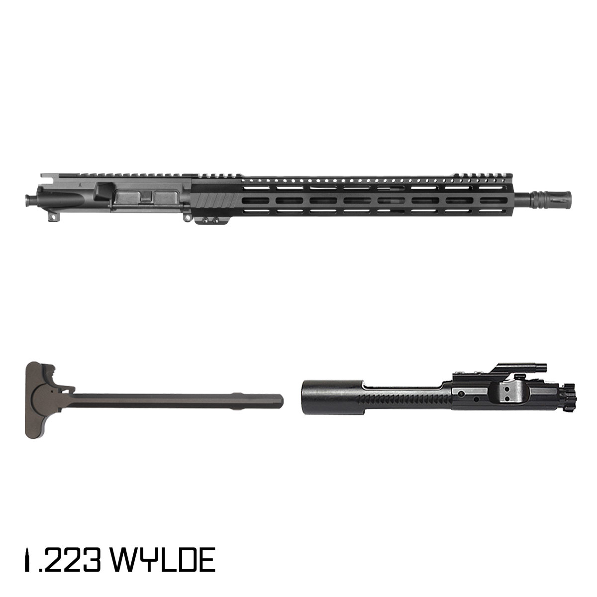 Davidson Defense Aegis Lightweight 16.5-inch Mid-Gas 1:7 .223 Wylde AR-15 Freefloat M-Lok Handguard Rifle Complete Upper Build