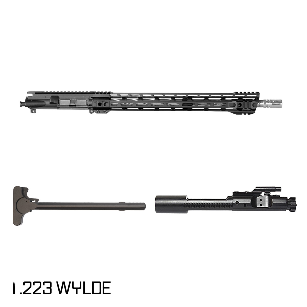 Davidson Defense Atriox 18-inch Mid-Gas 1:7 .223 Wylde AR-15 Freefloat M-Lok Handguard Rifle Complete Upper Build