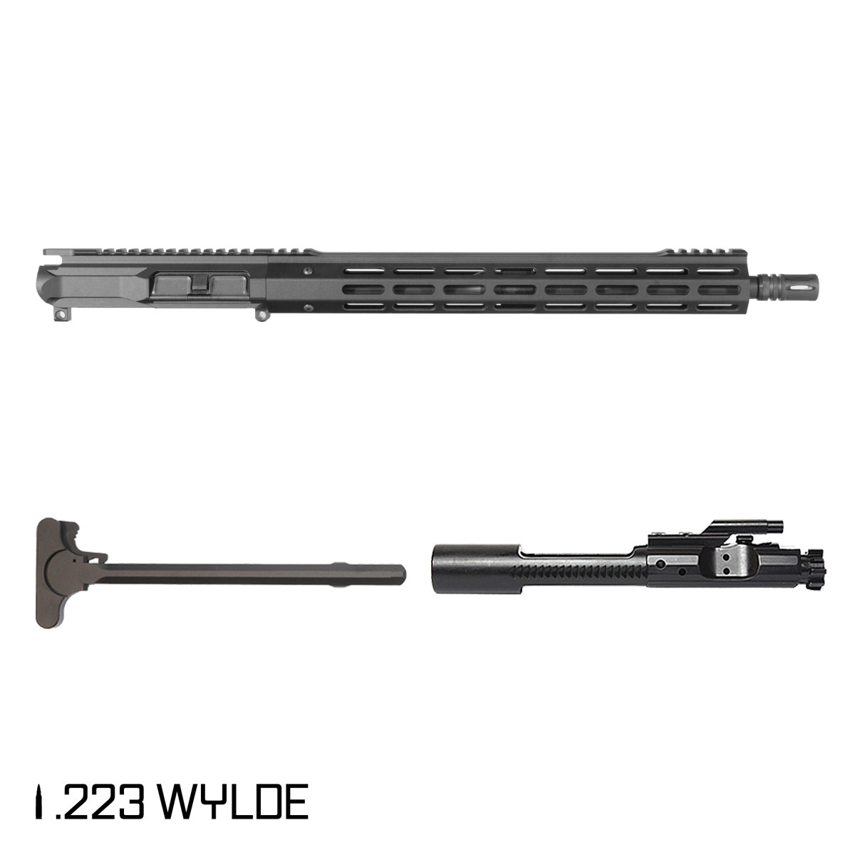 Davidson Defense Ronin Competition 16-inch Carbine-Gas 1:8 .223 Wylde AR-15 Freefloat M-Lok Handguard Rifle Complete Upper Build