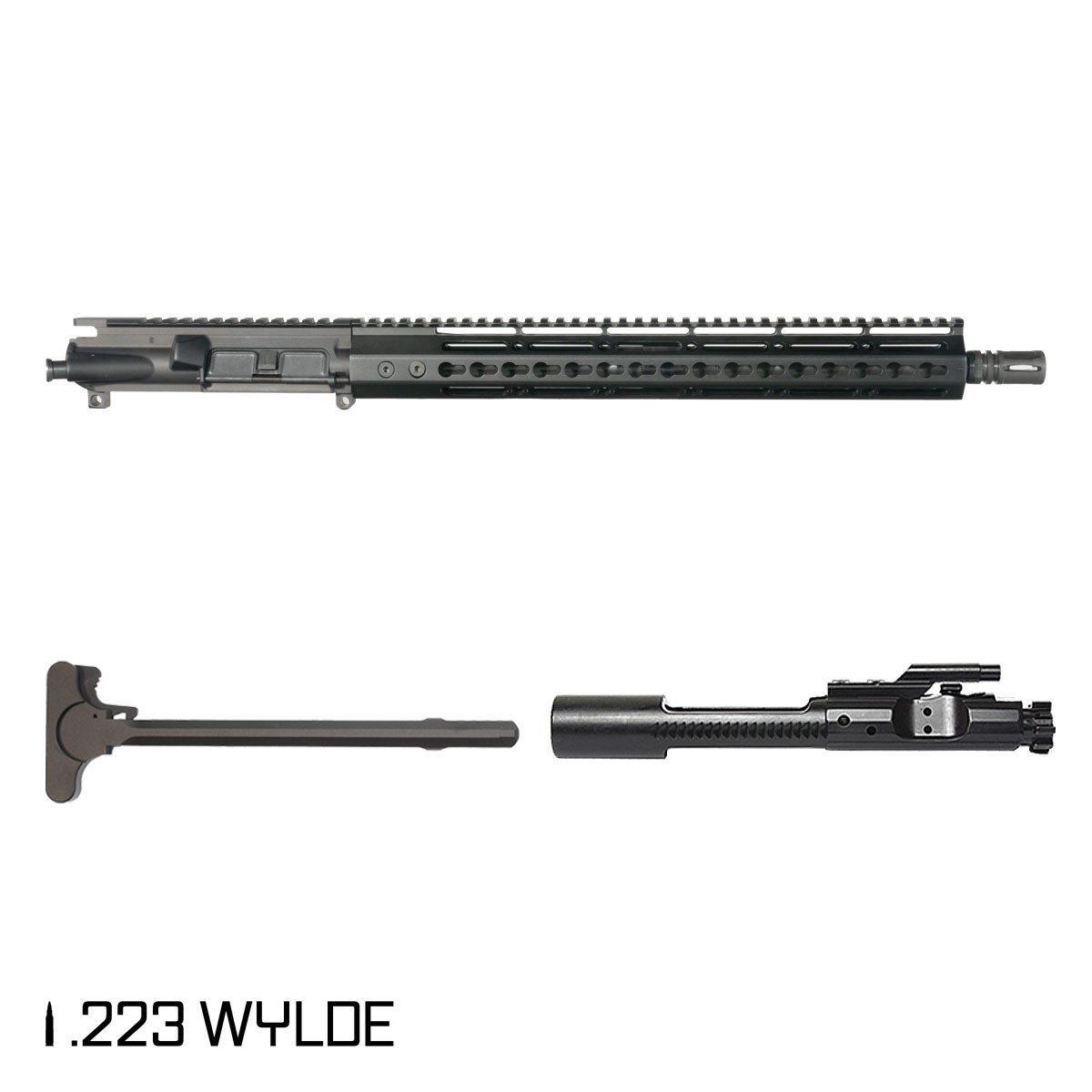 Davidson Defense Warden Duty 16-inch Carbine-Gas 1:8 .223 Wylde AR-15 Freefloat Keymod Handguard Rifle Complete Upper Build