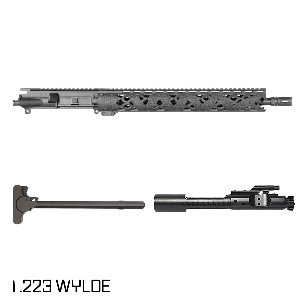 Davidson Defense Cottonmouth 223 16-inch Carbine-Gas 1:8 .223 Wylde AR-15 Freefloat M-Lok Handguard Rifle Complete Upper Build