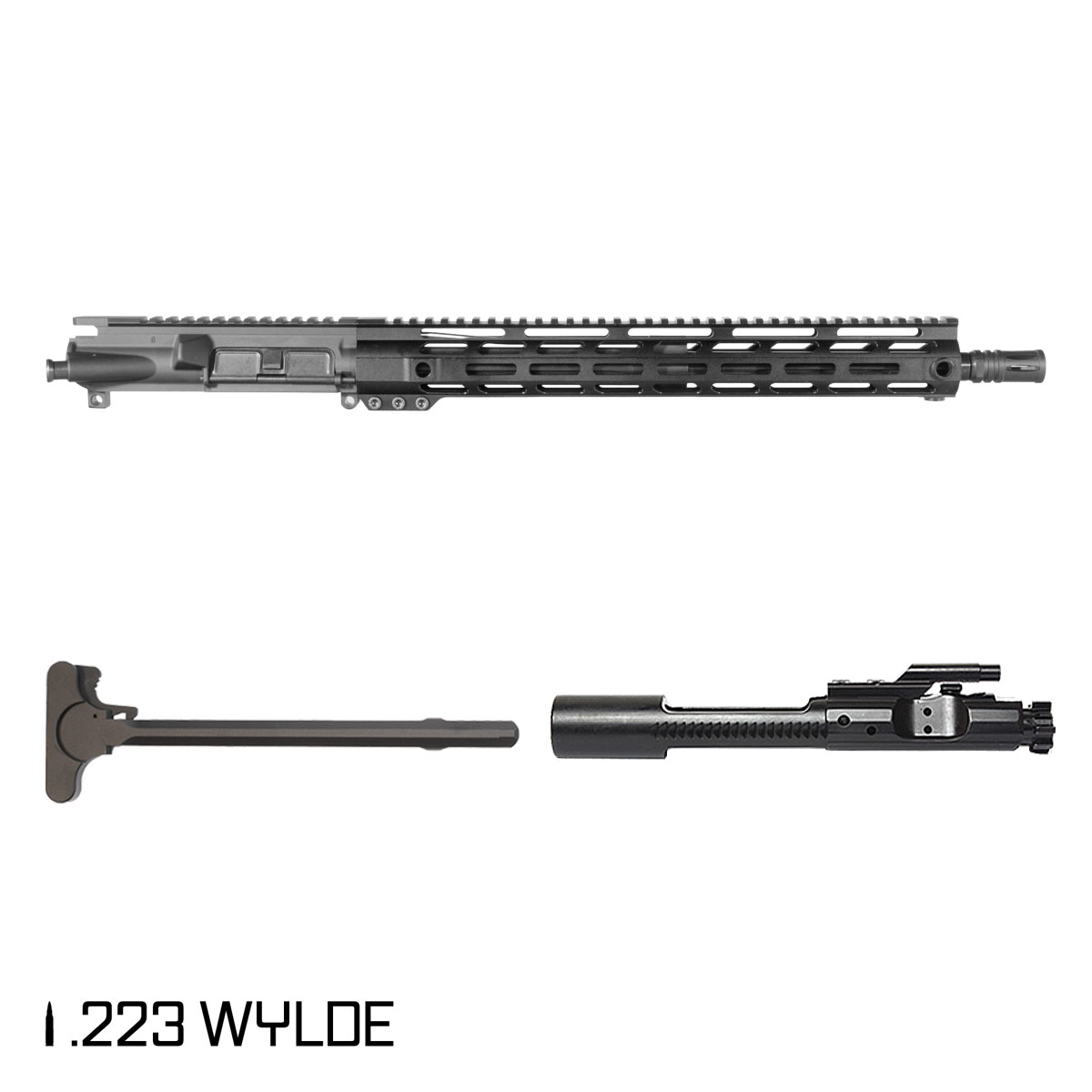 Davidson Defense Kraken's Call 16-inch Carbine-Gas 1:8 .223 Wylde AR-15 Freefloat M-Lok Handguard Rifle Complete Upper Build