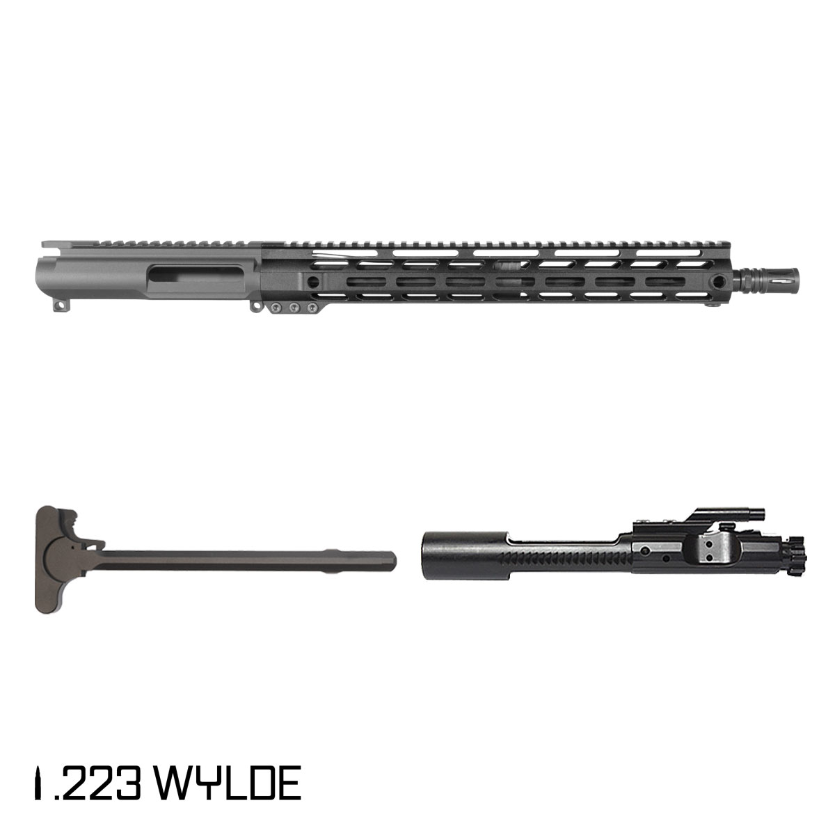 Davidson Defense Nightwatch 16-inch Carbine-Gas 1:8 .223 Wylde AR-15 Freefloat M-Lok Handguard Rifle Complete Upper Build