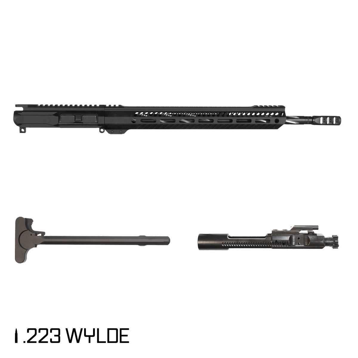 Davidson Defense Maestro 18-inch Mid-Gas 1:8 .223 Wylde AR-15 Freefloat M-Lok Handguard Rifle Complete Upper Build