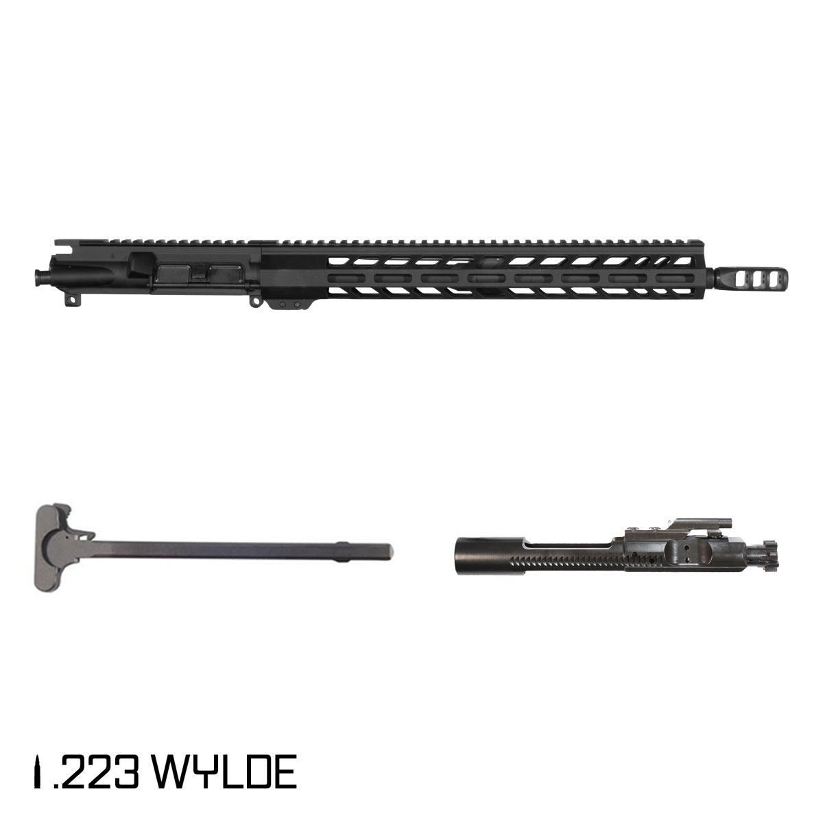 Davidson Defense Reverb 16-inch Carbine-Gas 1:8 .223 Wylde AR-15 Freefloat M-Lok Handguard Rifle Complete Upper Build