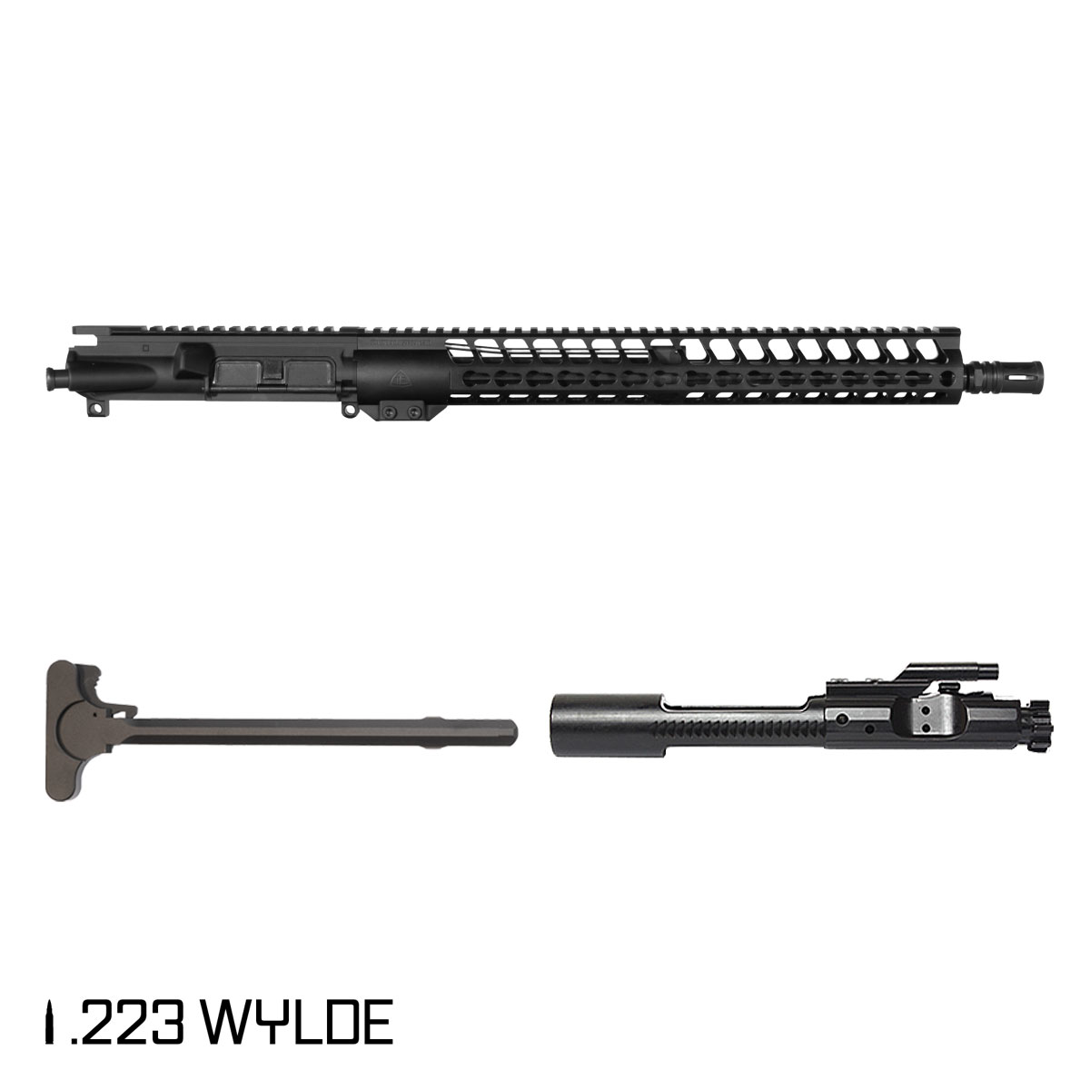 Davidson Defense Warden 16-inch Carbine-Gas 1:8 .223 Wylde AR-15 KeyMod Rifle Complete Upper Build