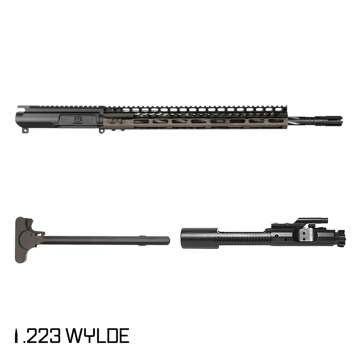 Davidson Defense Hornsent 18-inch Mid-Length-Gas 1:8 .223 Wylde AR-15 M-Lok Rifle Complete Upper Build