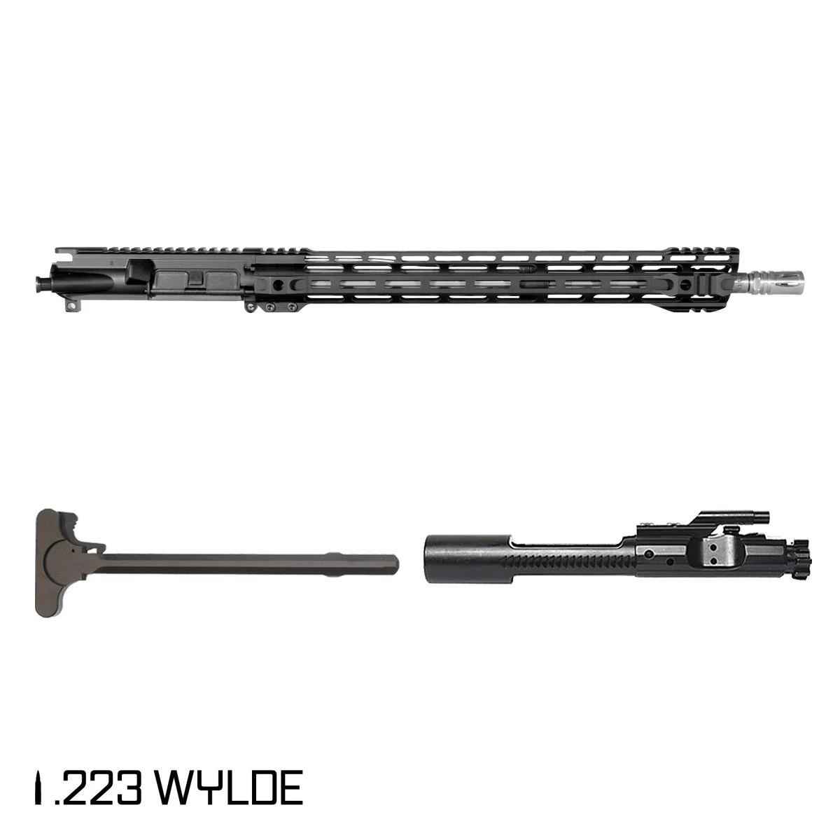 Davidson Defense Silver Lance 18-inch Mid-Gas 1:8 .223 Wylde AR-15 M-Lok Rifle Complete Upper Build