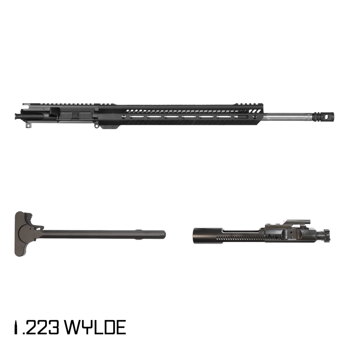 Silver Sentry 18-inch Mid-Gas 1:8 .223 Wylde AR-15 M-Lok Rifle