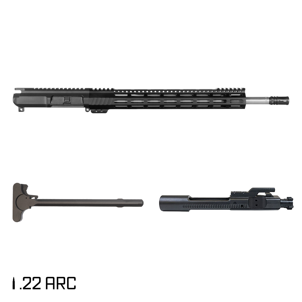 Davidson Defense ARCade 18-inch Rifle-Gas 1:7 22 ARC AR-15 M-Lok Handguard Rifle Complete Upper Build