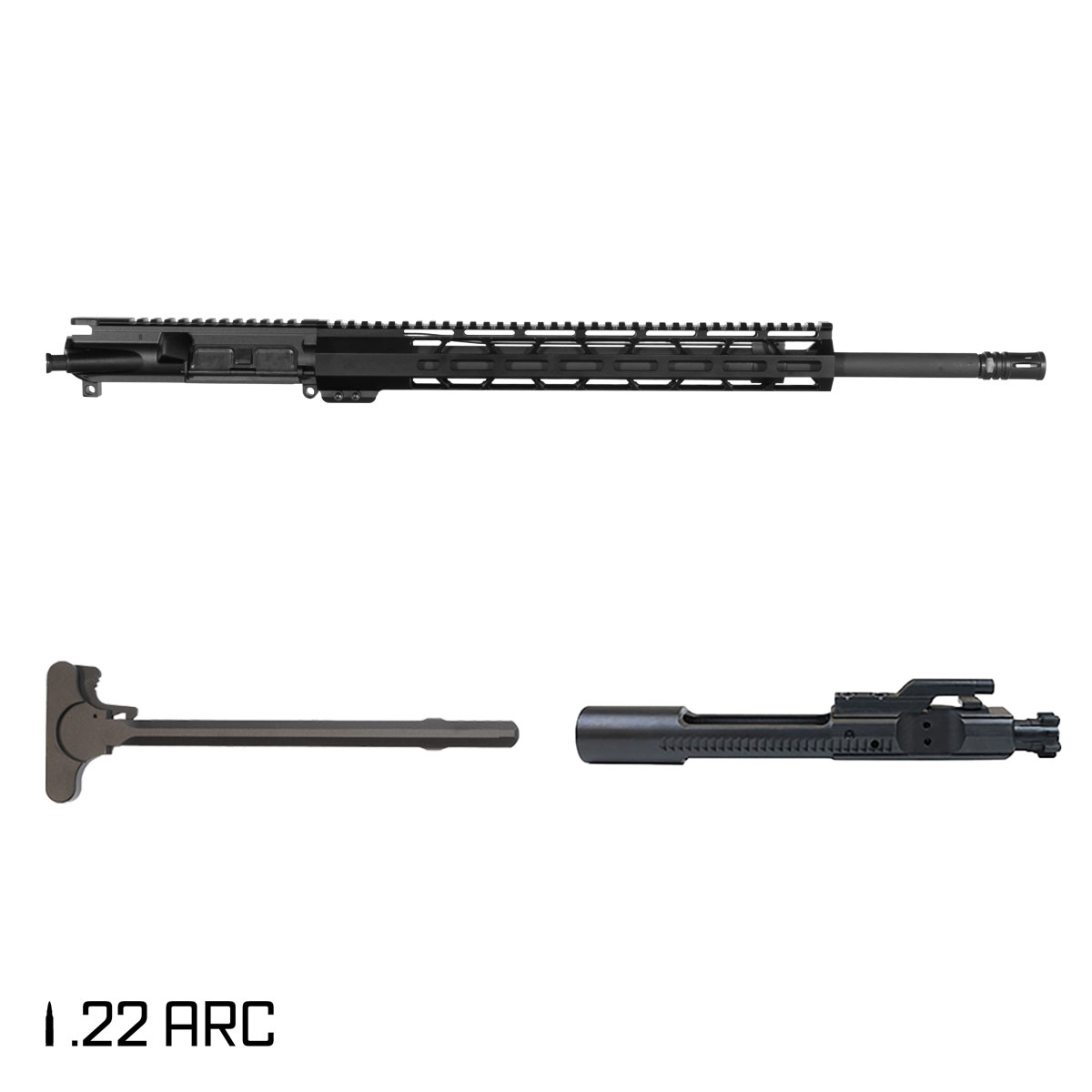 Davidson Defense Kleon 20-inch Rifle-Gas 1:7 22 ARC AR-15 M-Lok Handguard Rifle Complete Upper Build