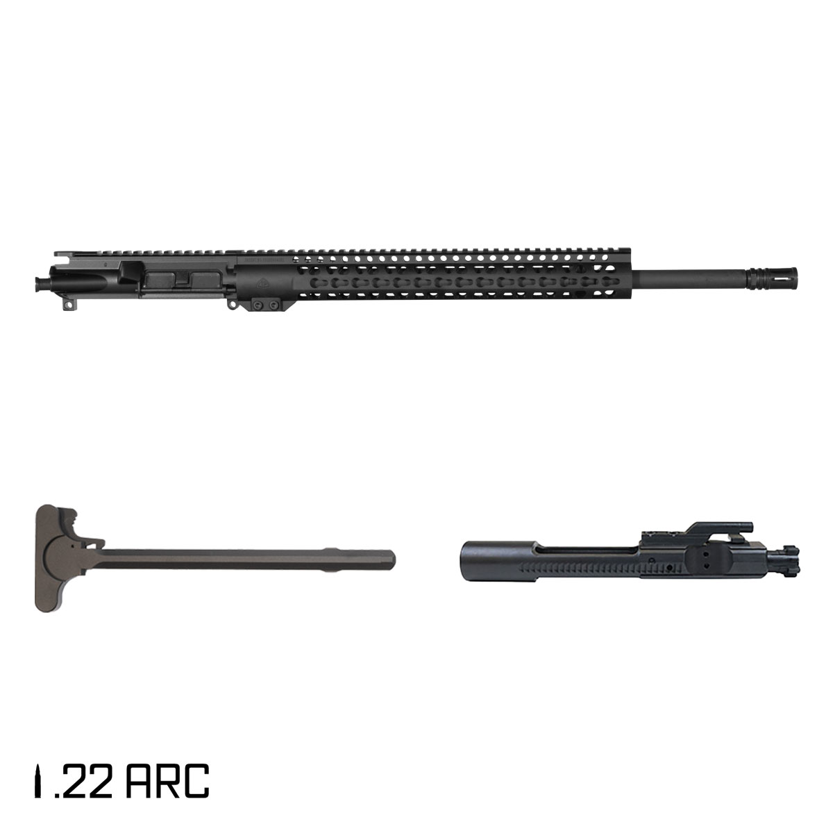 Davidson Defense VARC 20-inch Rifle-Gas 1:7 22 ARC AR-15 KeyMod Handguard Rifle Complete Upper Build