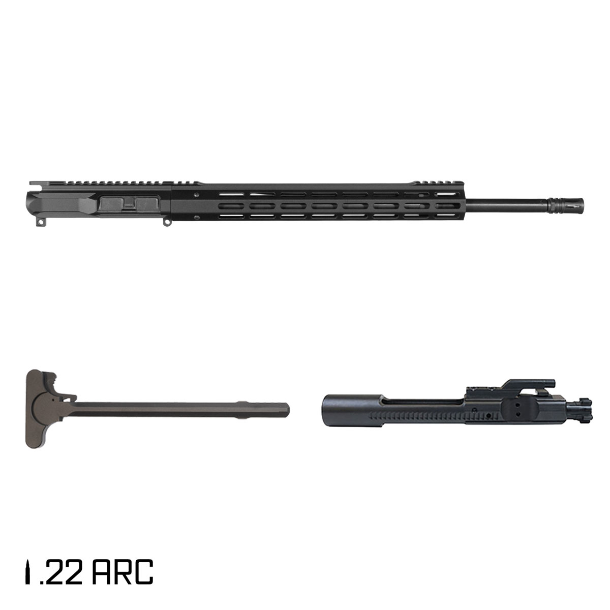 Ronin Competition 20-inch 22ARC Freefloat M-Lok Handguard Rifle Complete Upper Build