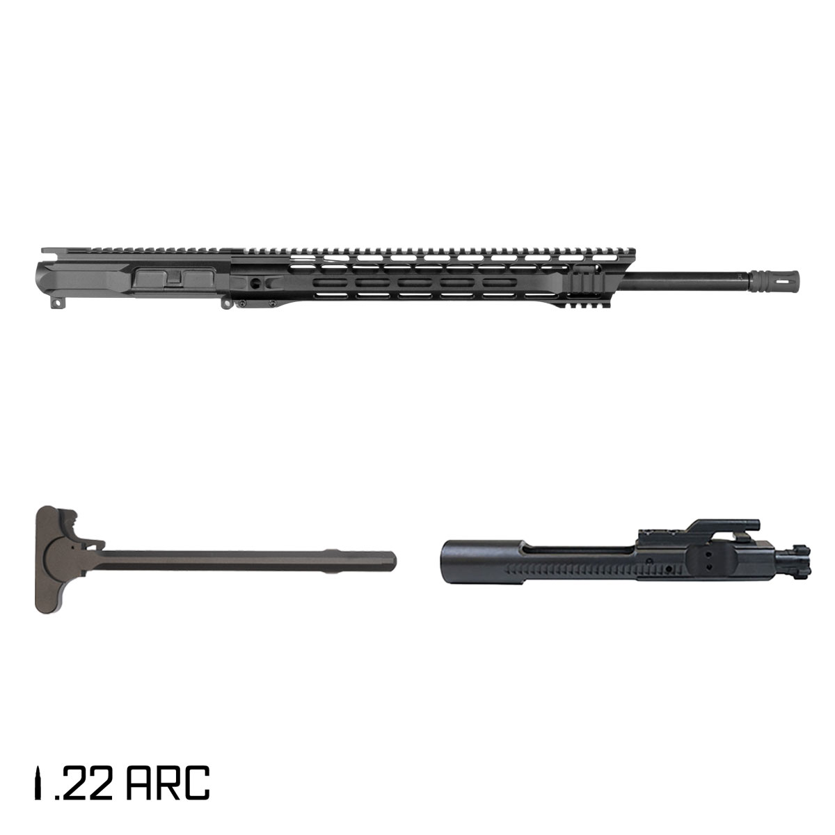 Davidson Defense Sabretooth 20-inch 22 ARC Freefloat M-Lok Handguard Rifle Complete Upper Build