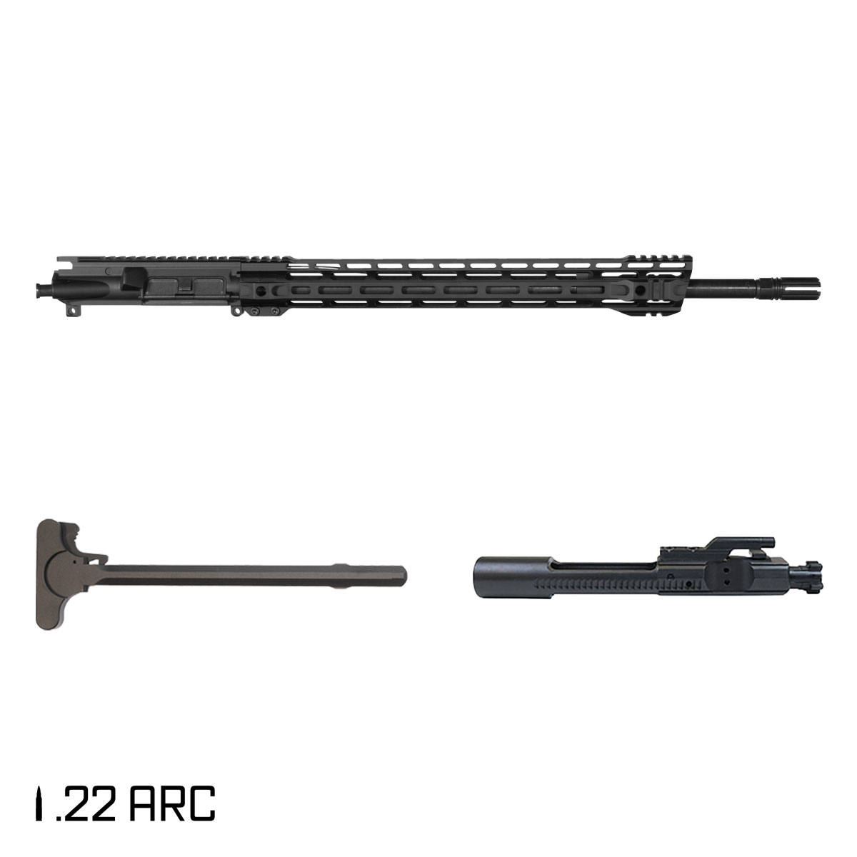 Davidson Defense Blackwell 20-inch Rifle-Gas 1:7 22 ARC AR-15 M-Lok Handguard Rifle Complete Upper Build