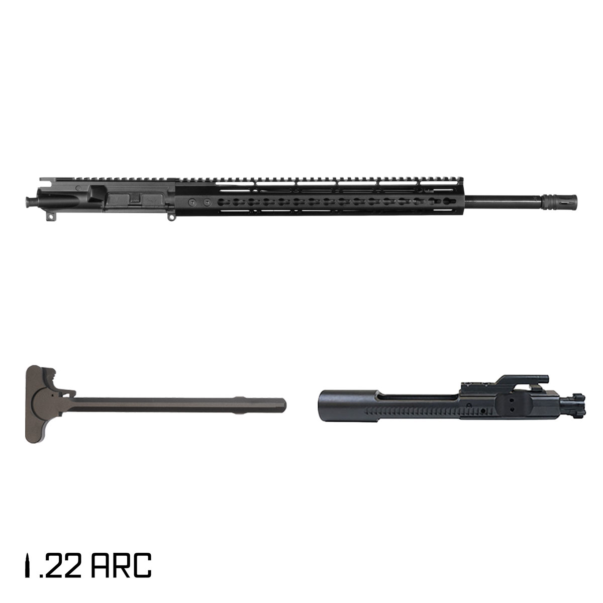 Davidson Defense 22 DARC 20-inch Rifle-Gas 1:7 22 ARC AR-15 KeyMod Handguard Rifle Complete Upper Build