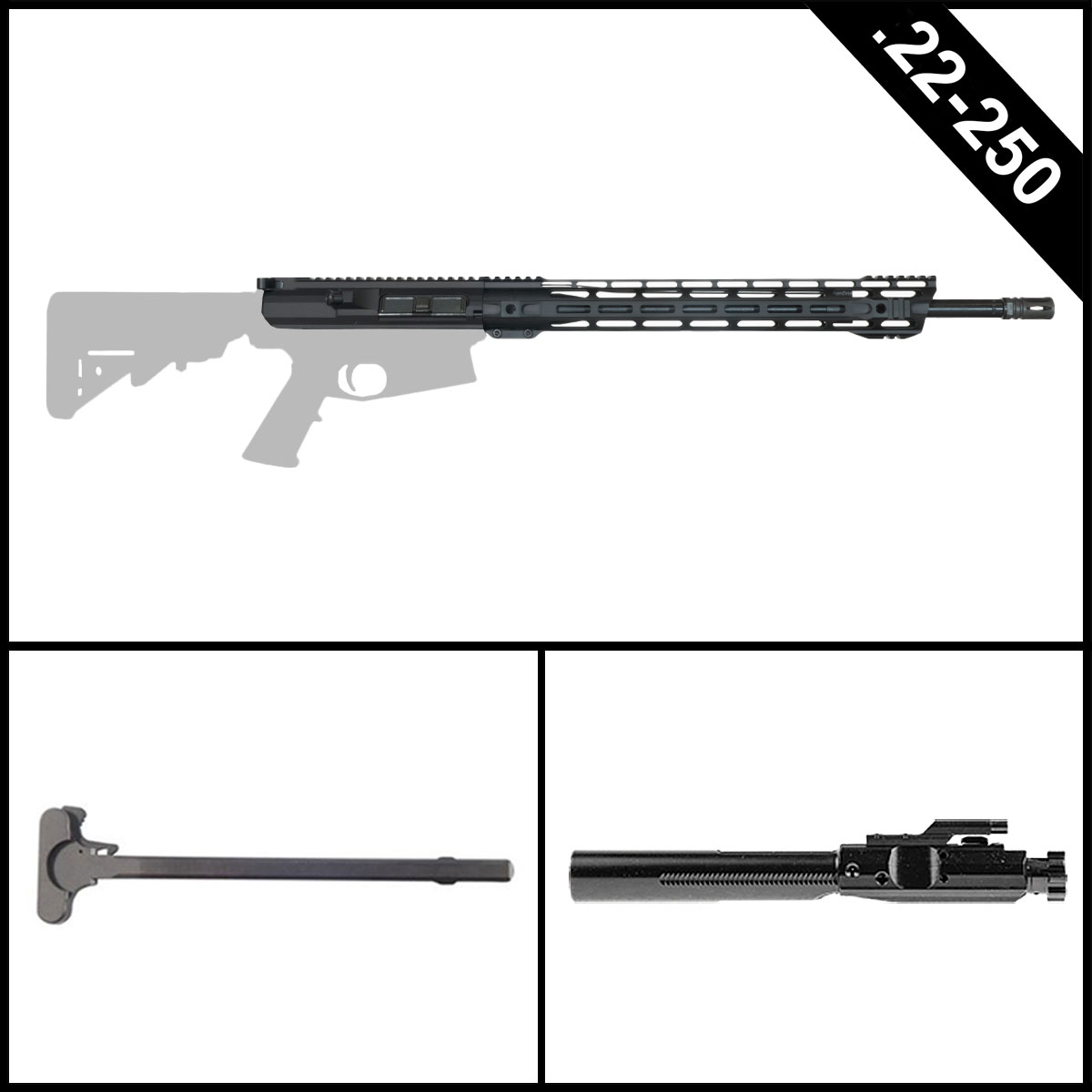 Davidson Defense Beacon Seeker 20-inch LR-308 22-250 Rifle Complete Upper Build