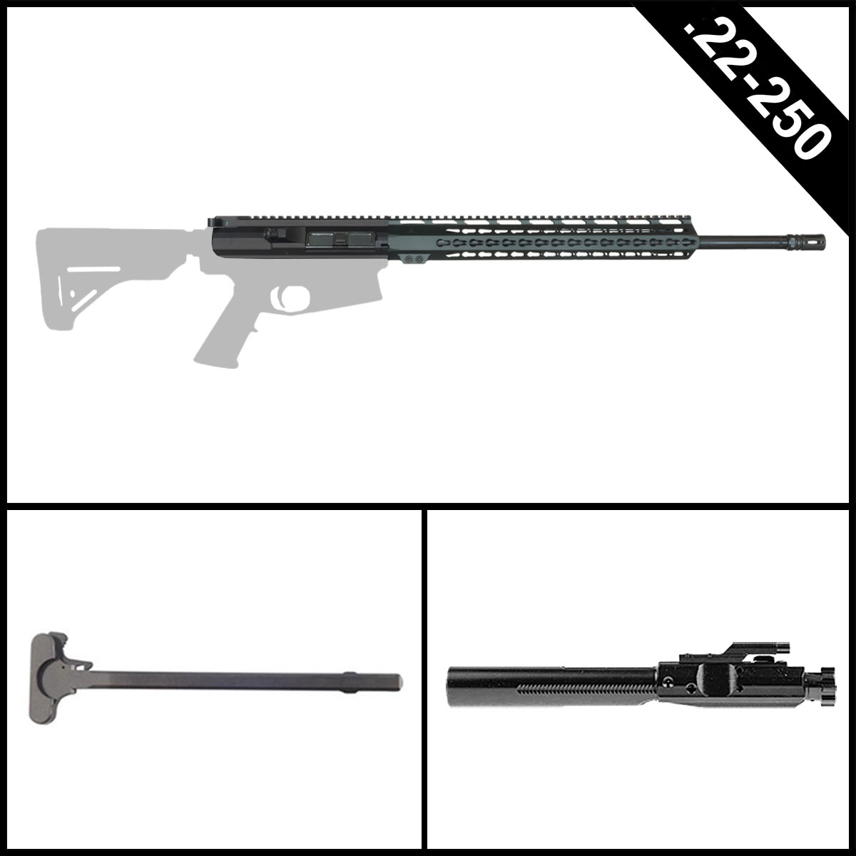 Davidson Defense Cave-Crasher 20-inch LR-308 22-250 Rifle Complete Upper Build