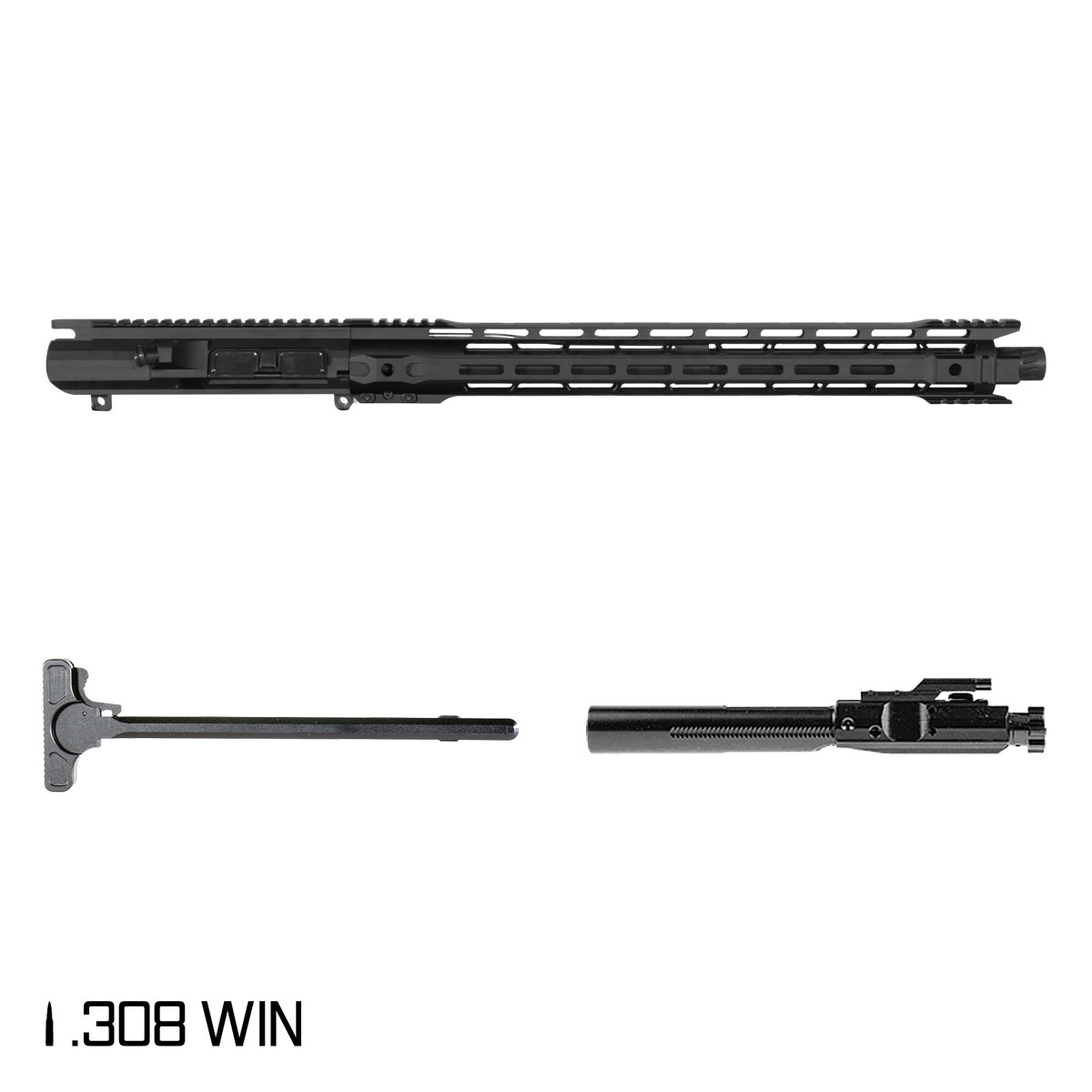Davidson Defense Railborn 18-inch Mid-Gas 1:10 .308 Win AR-10 Freefloat M-Lok Handguard Rifle Complete Upper Build