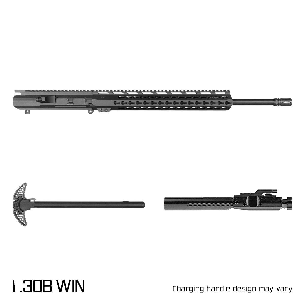 Davidson Defense Mitigator 20-inch Rifle-Gas 1:10 .308 Win AR-10 Freefloat Keymod Handguard Rifle Complete Upper Build