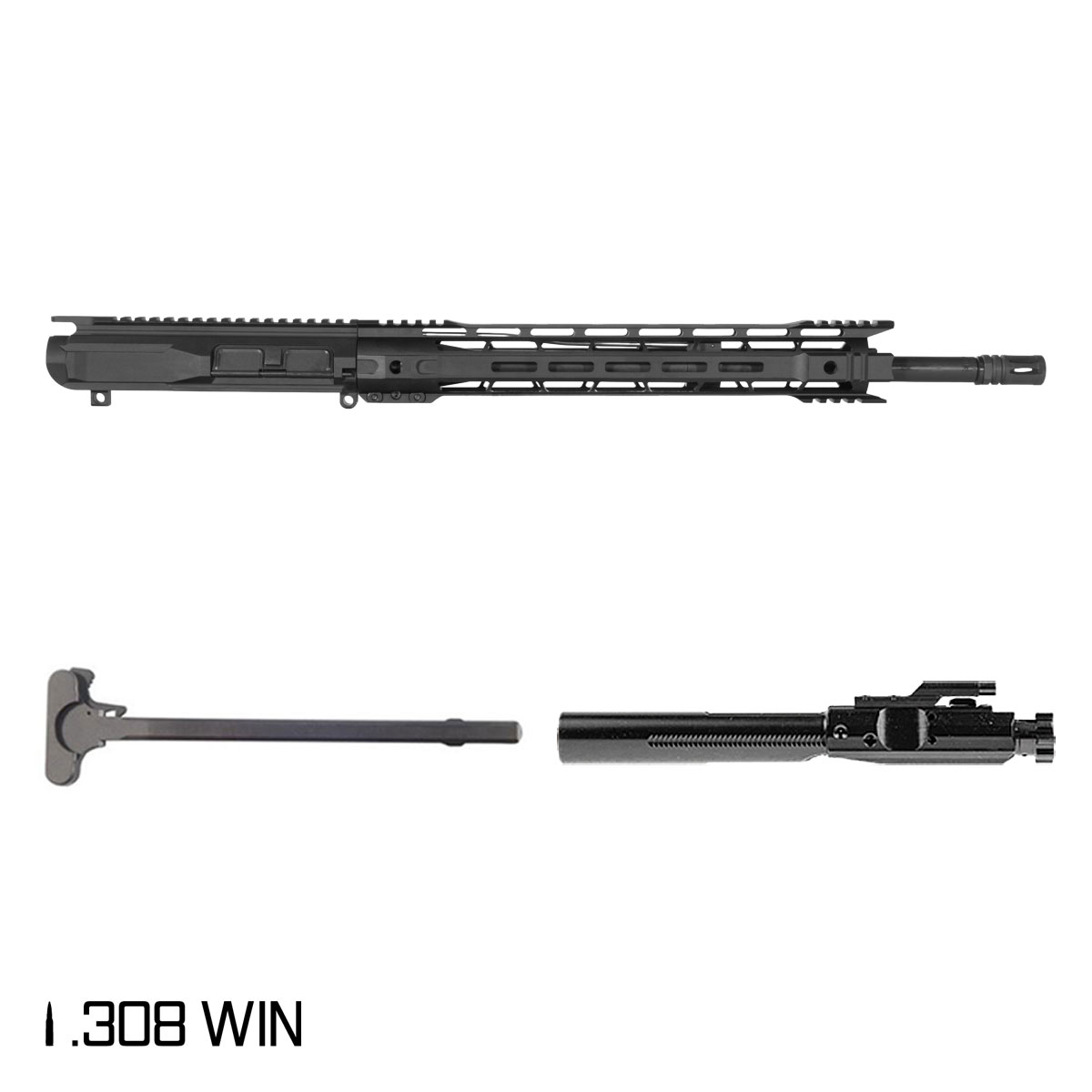 Davidson Defense Centurion 18-inch Mid-Gas .308 Win AR-10 M-Lok Rifle Complete Upper Build