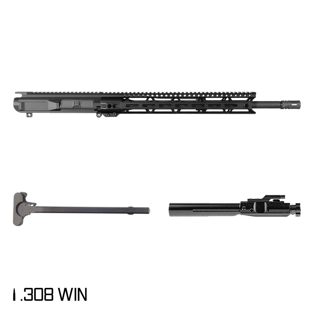 Davidson Defense Timberline 18-inch Mid-Gas 1:10 .308 Win AR-10 M-Lok Rifle Complete Upper Build
