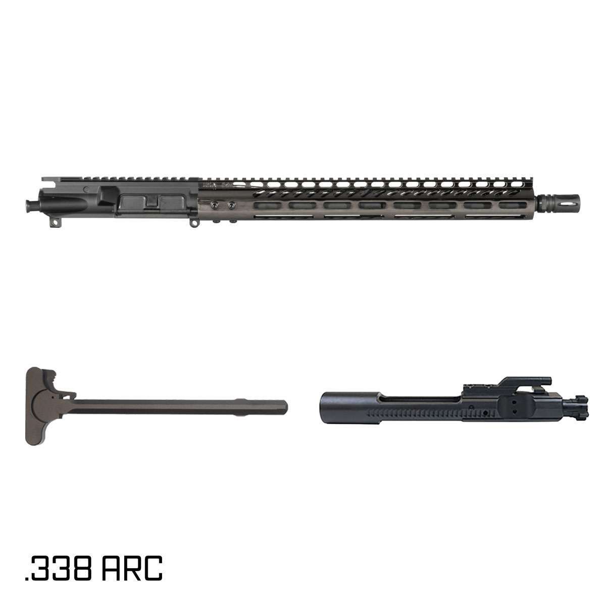 Davidson Defense Chrome Arc 16-inch Carbine-Gas 1:8 338 ARC AR-15 M-Lok Rifle Complete Upper Build
