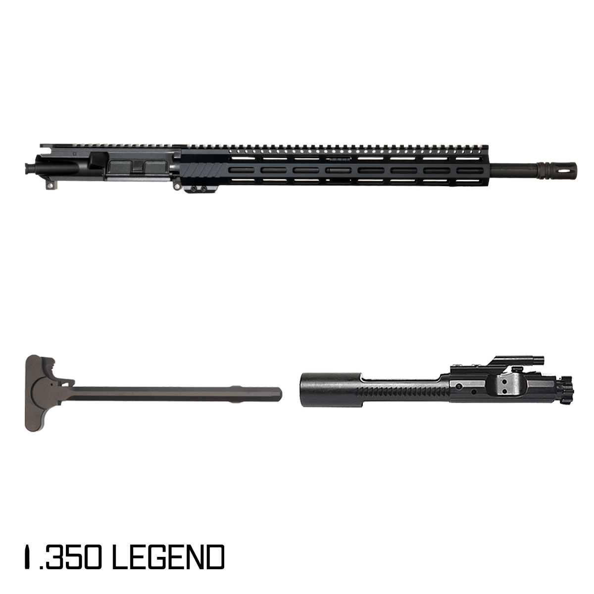 Davidson Defense Aegis 18-inch Carbine-Gas 1:16 .350 Legend AR-15 Freefloat M-Lok Handguard Rifle Complete Upper Build