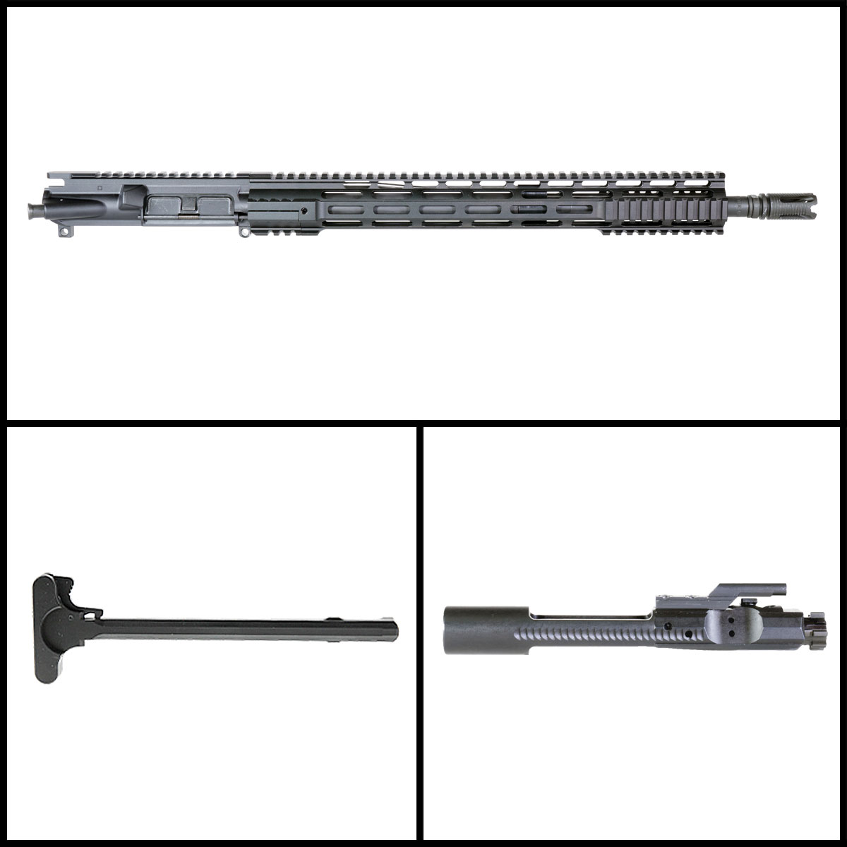DDS 'Chrome Ally' 18-inch AR-15 .450 Bushmaster Phosphate Rifle Complete Upper Build