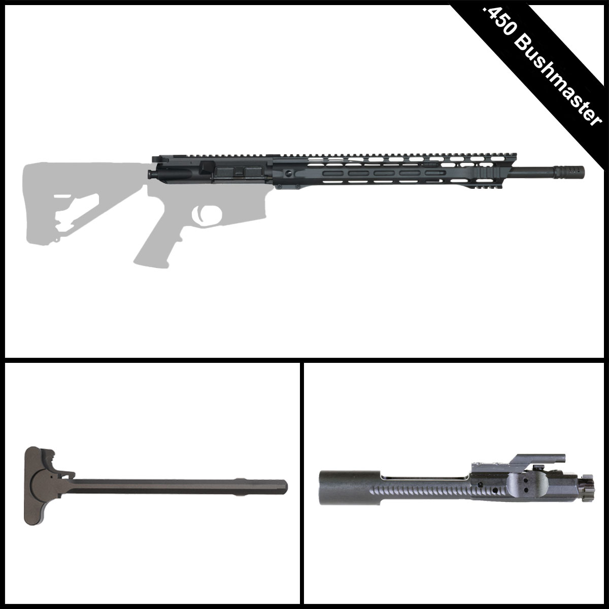 Davidson Defense Starfall 18-inch AR-15 .450 Bushmaster Rifle Complete Upper Build