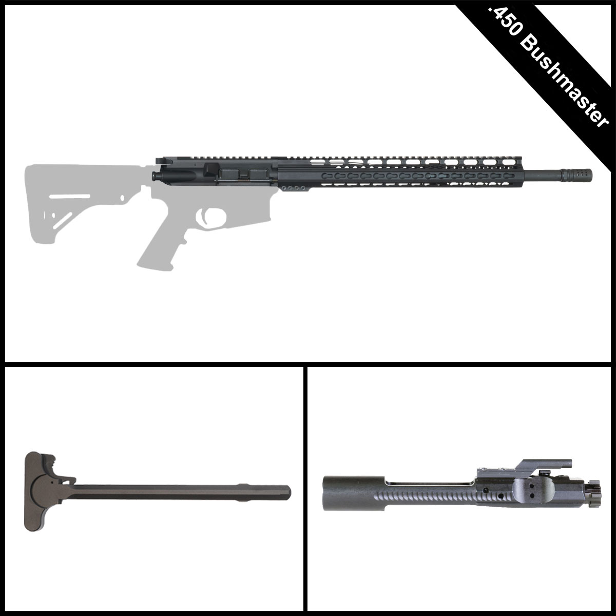 Davidson Defense Glassbreaker 18-inch AR-15 .450 Bushmaster Rifle Complete Upper Build
