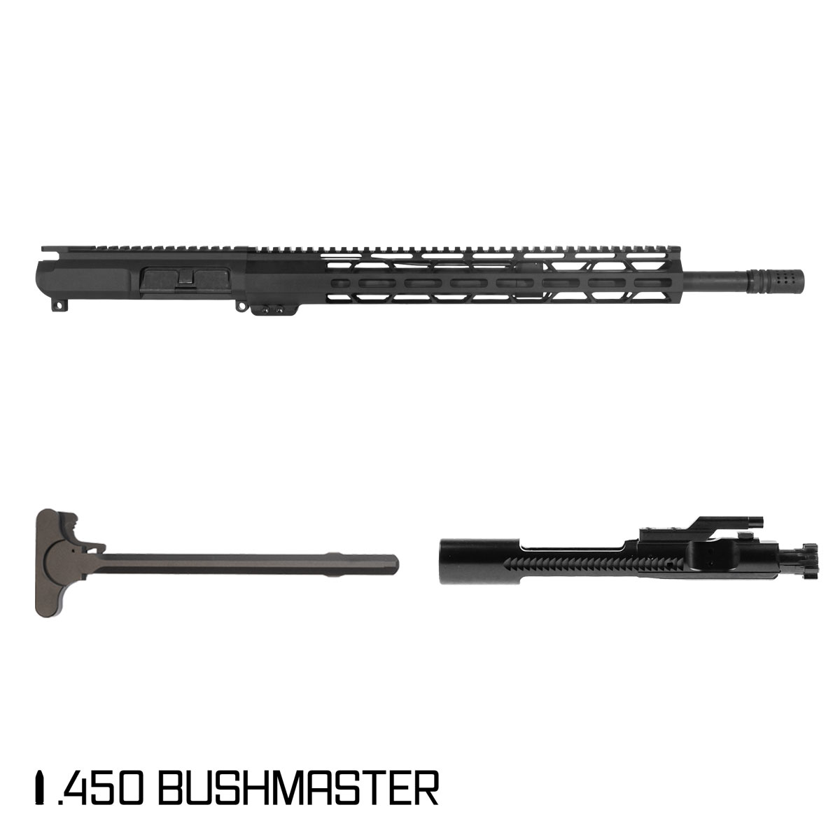 Davidson Defense Assegai 18-inch Mid-Gas 1:24 .450 Bushmaster AR-15 M-Lok Rifle Complete Upper Build