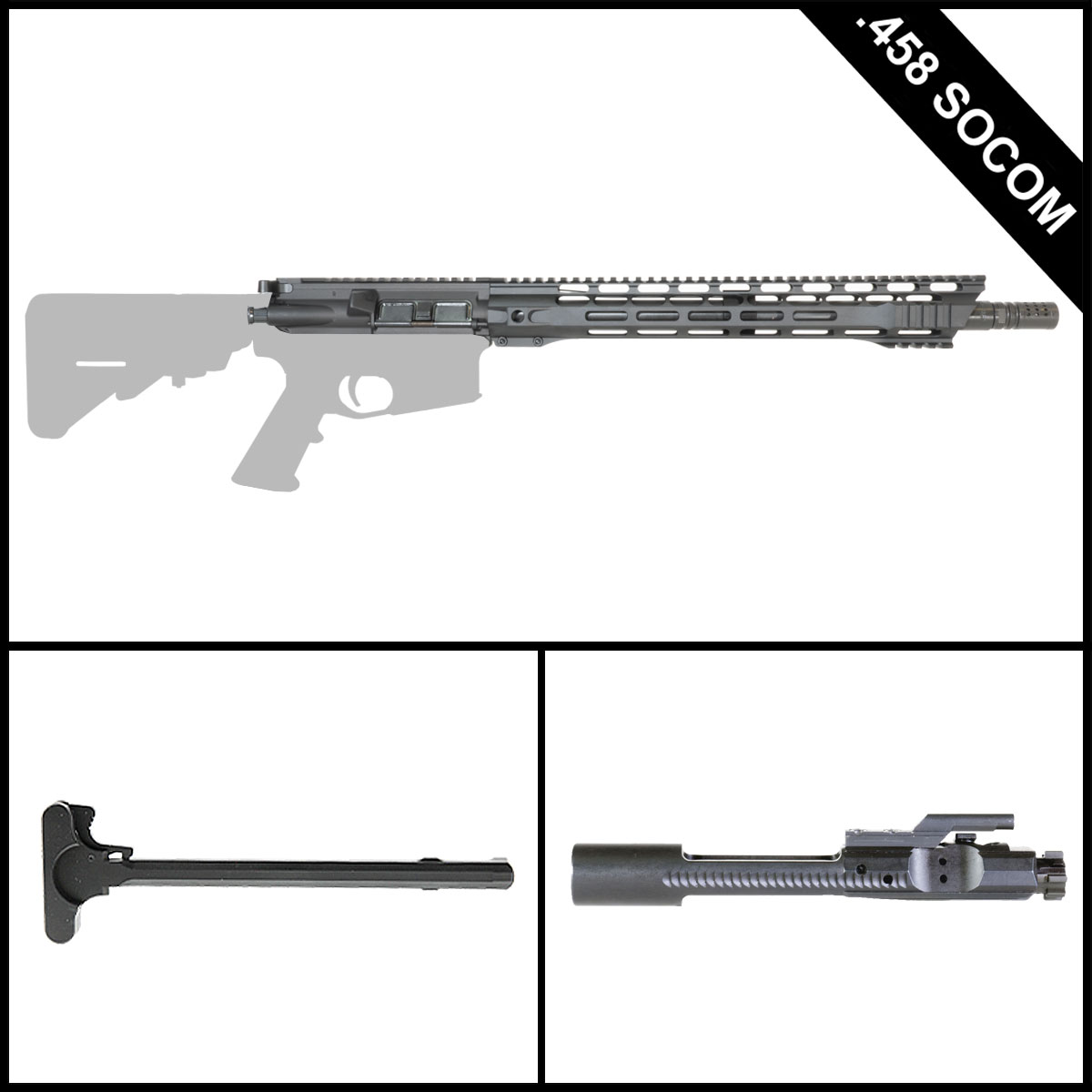 Davidson Defense First Act 16-inch AR-15 .458 SOCOM Rifle Complete Upper Build