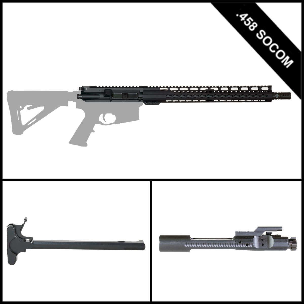 Davidson Defense Oathwrought 16-inch AR-15 .458 SOCOM Rifle Complete Upper Build