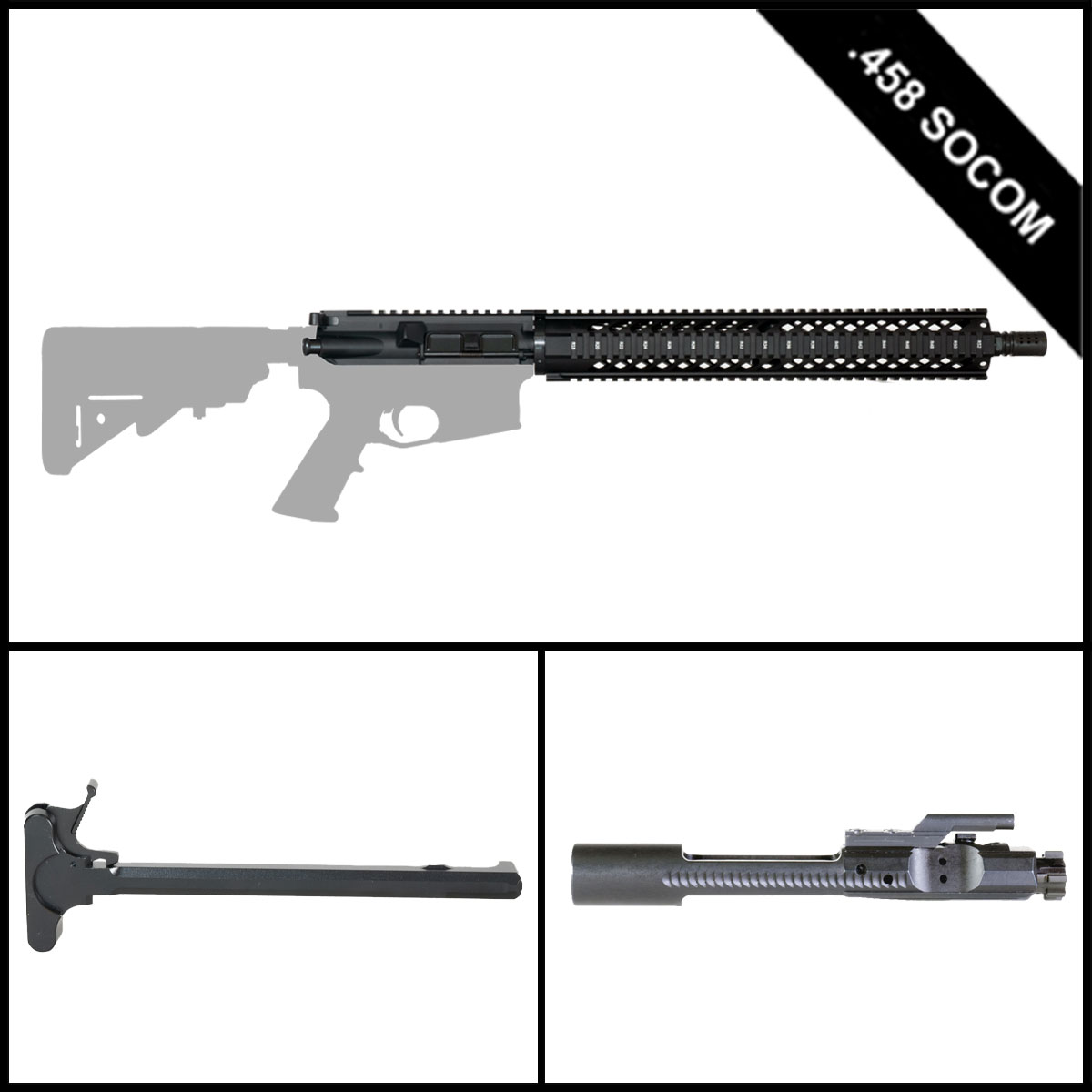 Davidson Defense Dawnbringer 16-inch AR-15 .458 SOCOM Rifle Complete Upper Build
