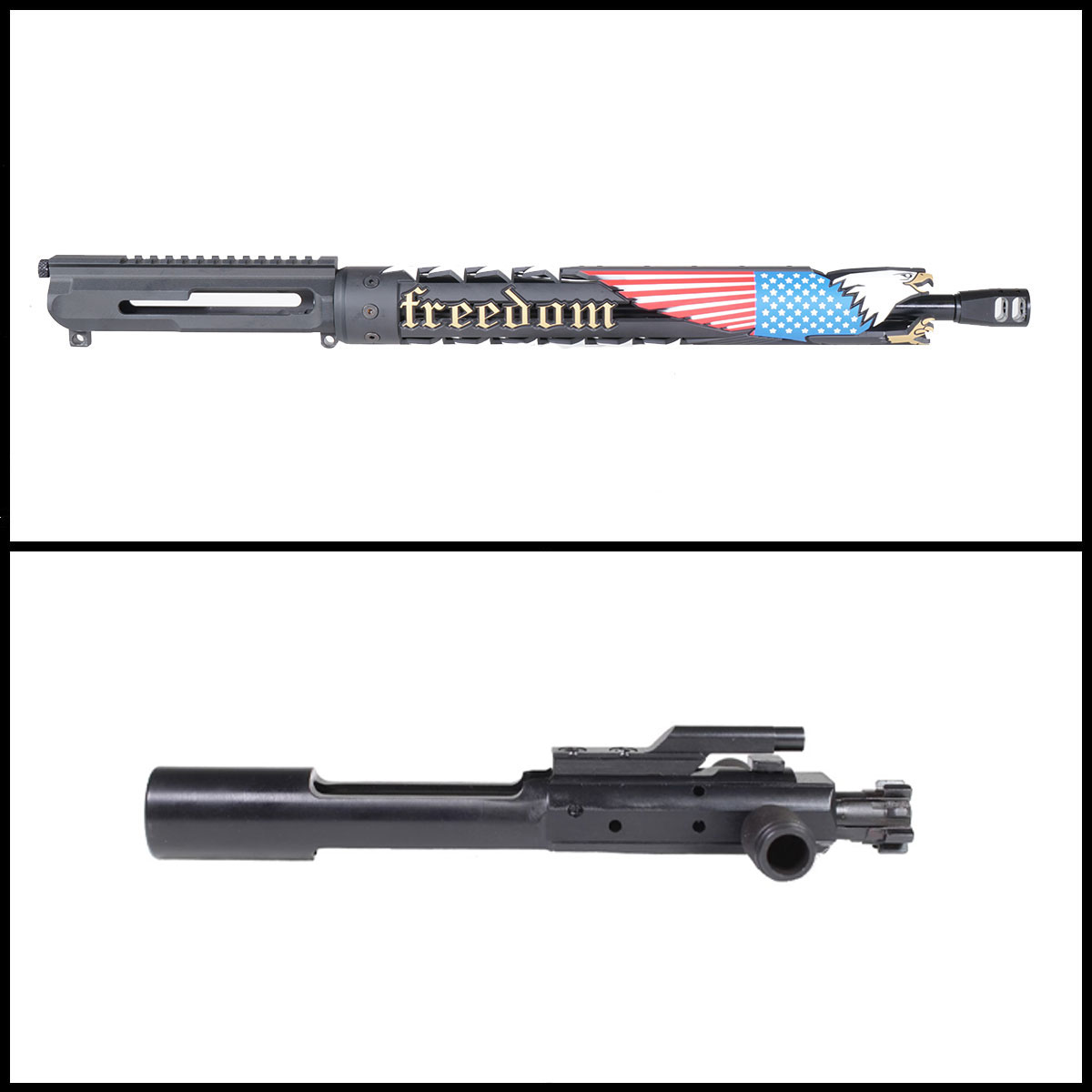 Davidson Defense 'Coat of Arms' 16.5-inch AR-15 5.56 NATO Nitride Side-Charging Rifle Complete Upper Build